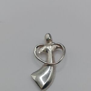 Carolyn Pollack Silver 925 Brooch Timeless Elegance